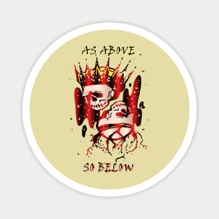 as above so below Magnet